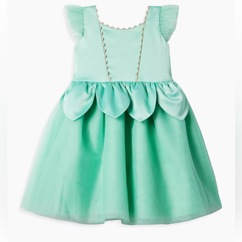 Disney x Janie and Jack Little Girl's Tiana Dress
